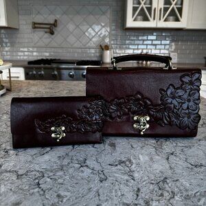 Patricia Nash Crossbody Purse with matching wallet